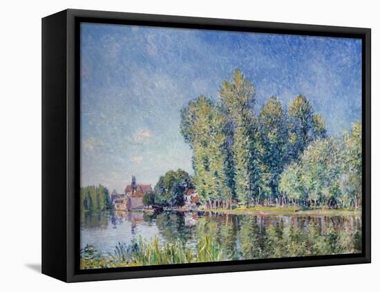 Loing at Moret, 1886 by Alfred Sisley-Alfred Sisley-Framed Stretched Canvas