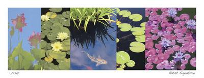 Water Lilies-Lois Bender-Giclee Print