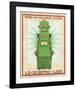 Lois Box Art Robot-John Golden-Framed Giclee Print