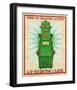 Lois Box Art Robot-John Golden-Framed Art Print