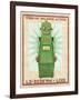 Lois Box Art Robot-John W Golden-Framed Giclee Print