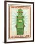 Lois Box Art Robot-John W Golden-Framed Giclee Print