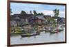 Lok Baintan Floating Market, Banjarmasin, Kalimantan, Indonesia-Keren Su-Framed Photographic Print