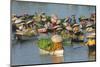 Lok Baintan Floating Market, Banjarmasin, Kalimantan, Indonesia-Keren Su-Mounted Photographic Print