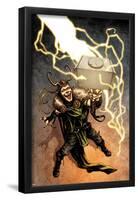 Loki No.1 Cover: Loki Standing-Sebastian Fiumara-Framed Poster