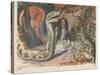 Loki's Brood. from Valhalla: Gods of the Teutons, 1905 (Chromolitho)-Emil Doepler-Stretched Canvas