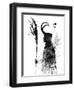 Loki Watercolor-Jack Hunter-Framed Premium Giclee Print