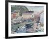 Lokke Bridge in Sandvika, 1919-Lars Jorde-Framed Giclee Print