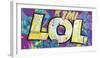 LOL (Laugh Out Loud)-Tom Frazier-Framed Art Print