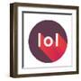 Lol-null-Framed Art Print