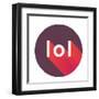 Lol-null-Framed Art Print