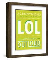 Lol-J.J. Brando-Framed Art Print