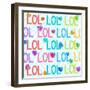 Lol-Bella Dos Santos-Framed Art Print