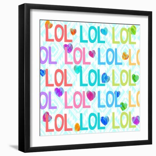 Lol-Bella Dos Santos-Framed Art Print