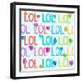 Lol-Bella Dos Santos-Framed Art Print