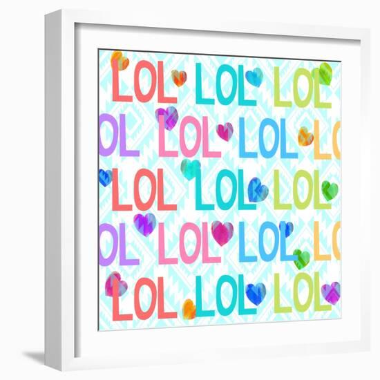 Lol-Bella Dos Santos-Framed Art Print