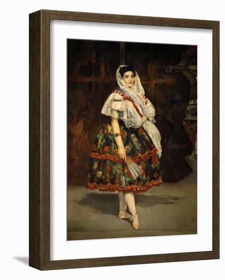 Lola De Valence, 1862-Edouard Manet-Framed Giclee Print