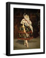 Lola De Valence, 1862-Edouard Manet-Framed Giclee Print