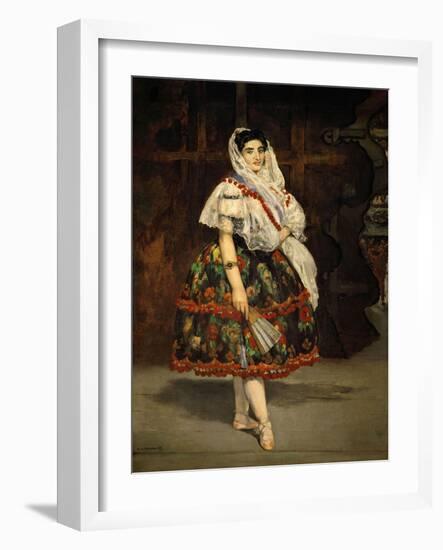 Lola De Valence, 1862-Edouard Manet-Framed Giclee Print