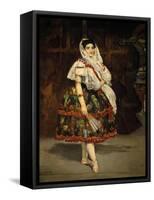 Lola De Valence, 1862-Edouard Manet-Framed Stretched Canvas