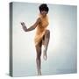 Lola Falana Extemporizes a Dance Step-null-Stretched Canvas