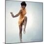 Lola Falana Extemporizes a Dance Step-null-Mounted Giclee Print