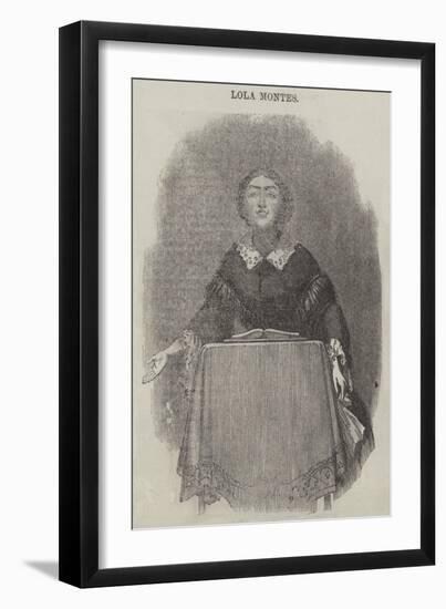 Lola Montes-null-Framed Giclee Print