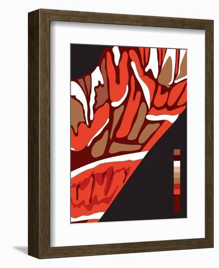 Lola's Fiery Wing-Belen Mena-Framed Giclee Print