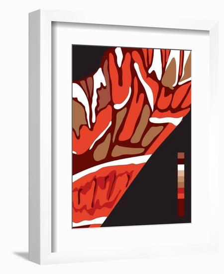 Lola's Fiery Wing-Belen Mena-Framed Giclee Print