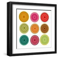 Lolipops Wendy-Ricki Mountain-Framed Art Print