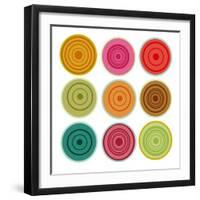 Lolipops Wendy-Ricki Mountain-Framed Art Print