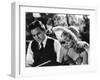 LOLITA, 1962 directed by STANLEY KUBRICK James Mason / Sue Lyon (b/w photo)-null-Framed Photo