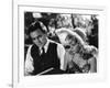 LOLITA, 1962 directed by STANLEY KUBRICK James Mason / Sue Lyon (b/w photo)-null-Framed Photo