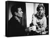 LOLITA, 1962 directed by STANLEY KUBRICK James Mason / Sue Lyon (b/w photo)-null-Framed Stretched Canvas