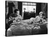 LOLITA, 1962 directed by STANLEY KUBRICK James Mason / Sue Lyon (b/w photo)-null-Stretched Canvas