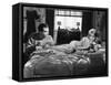 LOLITA, 1962 directed by STANLEY KUBRICK James Mason / Sue Lyon (b/w photo)-null-Framed Stretched Canvas