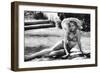 LOLITA, 1962 directed by STANLEY KUBRICK Sue lyon (b/w photo)-null-Framed Photo