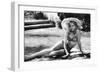 LOLITA, 1962 directed by STANLEY KUBRICK Sue lyon (b/w photo)-null-Framed Photo