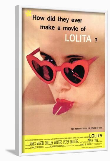 Lolita, 1962-null-Framed Art Print