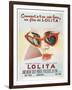 Lolita, French Movie Poster, 1962-null-Framed Art Print