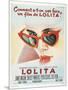 Lolita, French Movie Poster, 1962-null-Mounted Art Print