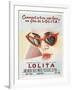 Lolita, French Movie Poster, 1962-null-Framed Art Print