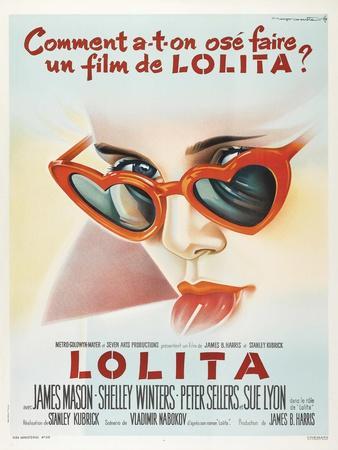 Lolita, French Movie Poster, 1962' Prints | AllPosters.com