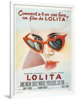 Lolita, French Movie Poster, 1962-null-Framed Art Print