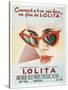 Lolita, French Movie Poster, 1962-null-Stretched Canvas