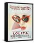 Lolita, French Movie Poster, 1962-null-Framed Stretched Canvas
