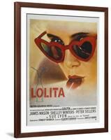 Lolita, French Movie Poster, 1962-null-Framed Art Print