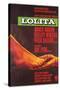 Lolita, German Movie Poster, 1962-null-Stretched Canvas