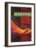 Lolita, German Movie Poster, 1962-null-Framed Art Print