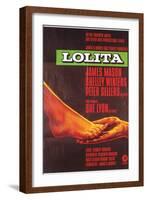 Lolita, German Movie Poster, 1962-null-Framed Art Print